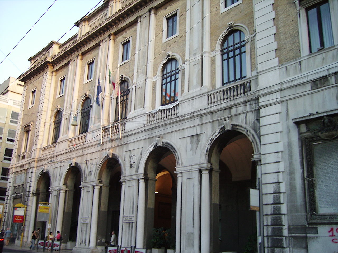 Rettorato dell'Università politecnica delle Marche, ad Ancona.